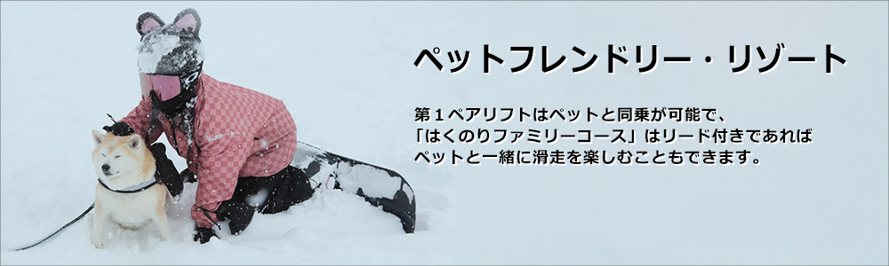 ペット同伴